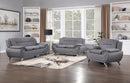 Gray Linen Modern Sofa Set 1364