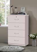 Blush 4-Drawer Chest 148