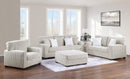 Taupe Corduroy Sofa Set with Ottoman Option 1552