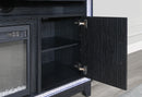 Lily Ent Unit 72 Inch with LED, Speakers, Crystal Inserts
