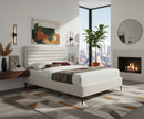 Hunter Cream Linen King Bed