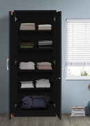 Black Pantry Cabinet 200