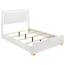 Marceline Panel Bed with LED Lighting