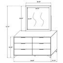 Kendall Dresser with Mirror