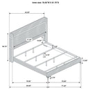 Lucia Wingback Bed