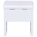 Harvey Makeup Vanity Table with Mirror and Stool