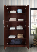 Mahogany 2-Door Wardrobe 302