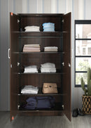 Espresso 2-Door Wardrobe 305