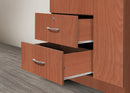 Cherry 3-Door Wardrobe with 2 Drawers 323