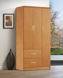 Cherry 3-Door Wardrobe with 2 Drawers 323