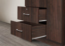 Espresso 3-Door Wardrobe with 2 Drawers 325