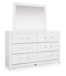 Maeling Dresser and Mirror