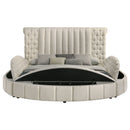 Sonya Panel Floor Storage Bed