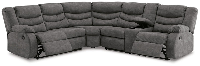 Partymate 2-Piece Reclining Sectional