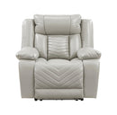 Huron Power Reclining Chair With Led And Charging Ports