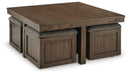 Boardernest Coffee Table with 4 Stools