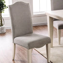 Daniella Gray/Antique White Side Chair (2/CTN)