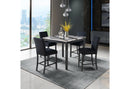 D4054 Bar Table with 4 Bar Stools