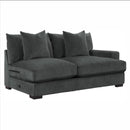 Worchester Right Side 2-Seater in Gray 9857DG-2R