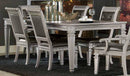 Bevelle Rectangular Dining Table in Silver 1958-96