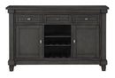 Baresford Server in Gray 5674-40