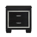 Allura Nightstand in Black 1916BK-4