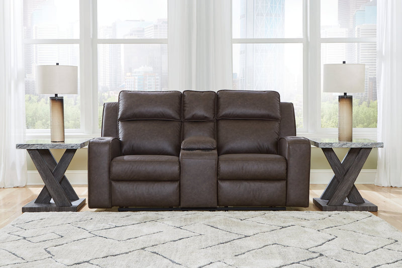 Lavenhorne Reclining Loveseat with Console