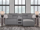 Modmax II Power Reclining Sectional with Chaise and Audio Console