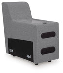 Modmax II Power Reclining Sectional with Chaise and Audio System