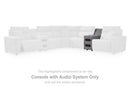 Modmax II Power Reclining Sectional with Audio Console