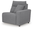 Modmax II Power Reclining Sectional with Chaise and Audio Consoles