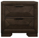 Chesky Nightstand in Warm Espresso 1753-4
