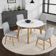 Juego de mesa de comedor Mandier de 5 piezas