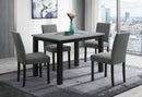 D8112 Dining Table with 4 D8112 Dining Chairs