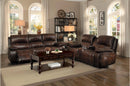 Mahala Double Reclining Loveseat in Brown 8200BRW-2