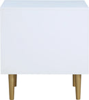 Zayne White Night Stand