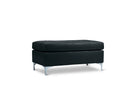 Barrington Ottoman W/Black Pu