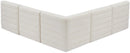 Quincy Cream Velvet Modular Sectional