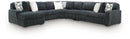 Midnight-Madness Sectional with Chaise