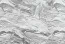 Naomi Silver Marble Dresser with LED