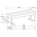 Mesa Accent Bench