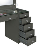 Acena Makeup Vanity Table with LED Mirror