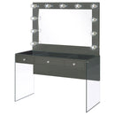 Afshan Makeup Vanity Table with LED Mirror