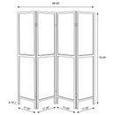 Mattison Four-Panel Room Divider