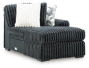 Midnight-Madness Sectional Sofa with Chaise
