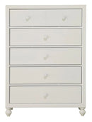 Wellsummer 5 Drawer Chest in White 1803W-9