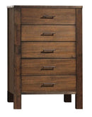 Acme Merrilee 5-Drawer Chest in Oak 21686