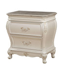 Chantelle Pearl White Nightstand