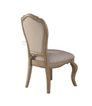 Chelmsford Beige Fabric & Antique Taupe Side Chair