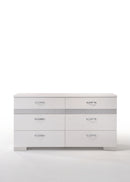 Naima II White High Gloss Dresser